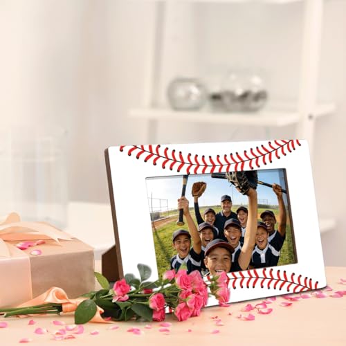 XQLSR Baseball 08 Picture Frame - Sports Room Decor & Gift for Boys