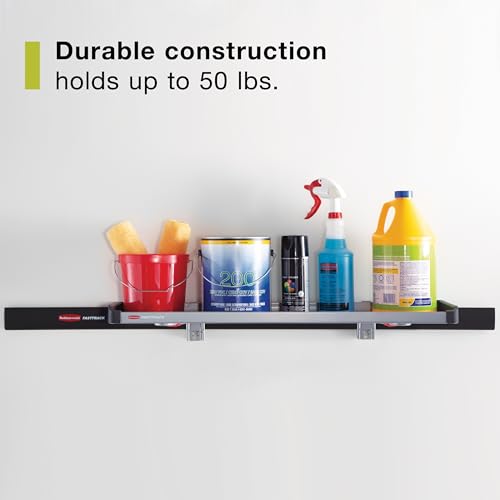 Rubbermaid FastTrack Large Shelf for Garage Organization, Holds 50 lbs