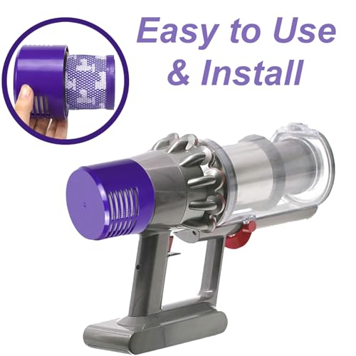 Dyson V10 Vacuum Filter Replacement Set - 2 Filters & 1 Brush
