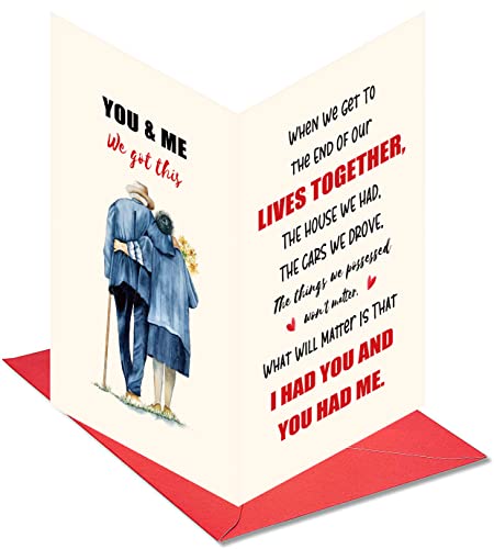 Valentine's Day Card for Wife | Anniversary & Birthday Greeting