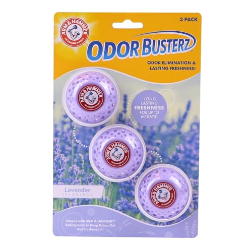 Arm & Hammer OdorBusterz Odor Eliminator Balls - Lavender, 3 Count