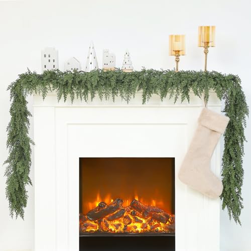 9 ft Artificial Cedar Garland - Christmas Decoration, Variation of THIS listing
