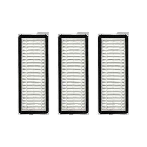 HEPA Filter Replacement Kit (3 Pieces) for Roborock QV 35A, QV 35S, Qrevo S