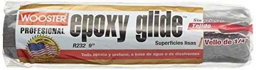 Wooster Brush Epoxy Glide Roller Cover - 9 Inch, 1/4 Inch Nap