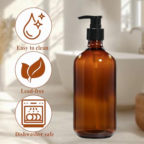Hganxiu Plastic Soap Dispenser - Wide-Mouth, Leak-Proof Design for Kitchen & Bathroom