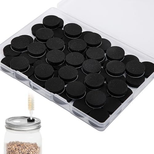 60Pcs Self-Sealing Mushroom Injection Ports for Cultivation