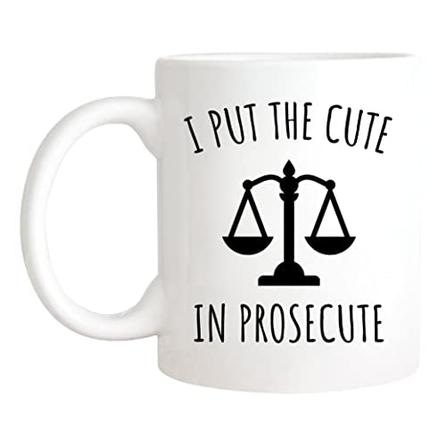 Funny Lawyer Graduation Gift - 11oz Ceramic Mug with Double Sided Print