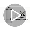 Panda Straw Cover for Stanley 40 & 30 oz Tumbler - 10mm Silicone Straw Topper