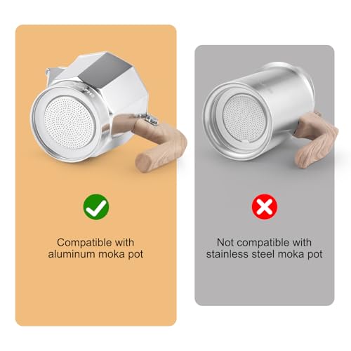 Sivaphe 3 Cup Moka Pot Replacement Infuser & Gasket Set
