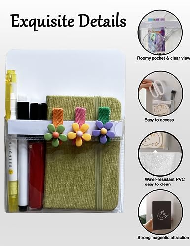 Magnetic Locker Mirror and Organizer Kit - School Supplies