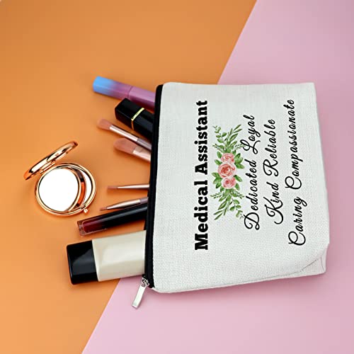 Medical Assistant Makeup Bag Appreciation Gift for Women