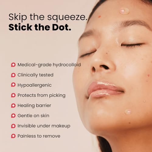 ROSELYNBOUTIQUE Hydrocolloid Pimple Patches - 60ct Acne Spot Treatment