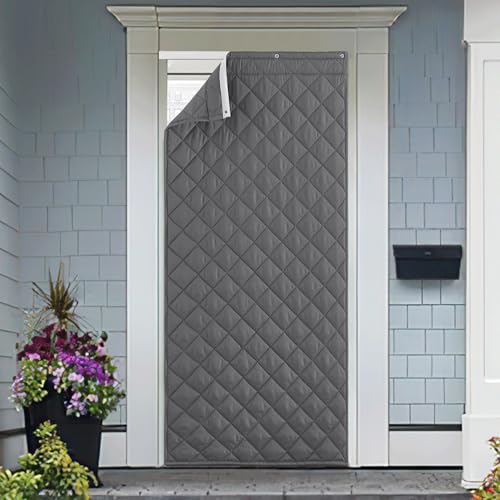 NICETOWN Thermal Insulated Door Curtain 38" x 84" - Energy Saving & Cold Resistant