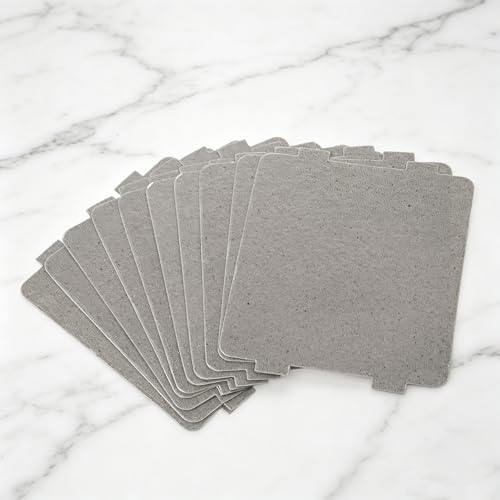 10-Pack Universal Microwave Oven Waveguide Covers - Mica Sheets
