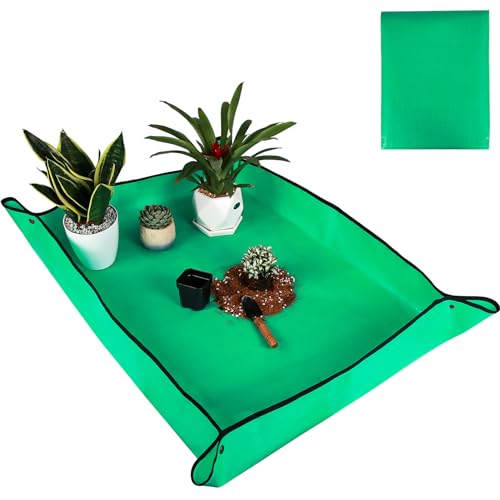 Herda Large 39.5" x 31.5" Waterproof Plant Repotting Mat - Green