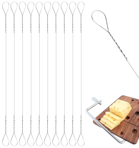 10 Pcs Stainless Steel Cheese Cutter Wire Replacement Set