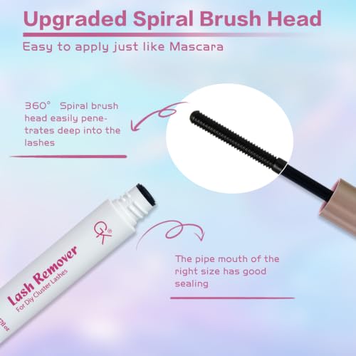 Gekinye Lash Glue Remover 5ml - Gentle DIY Cluster Eyelash Remover