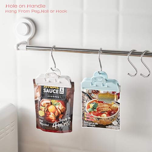 Heavy Duty Airtight Bag Clips - 6-Pack for Food Storage & Organization