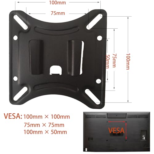 Mocytmount Ultra Slim TV Wall Mount for 14-24 Inch LED LCD Flat Panels