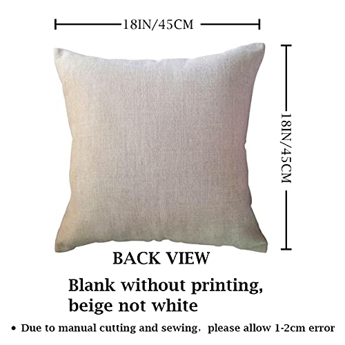 Hocus Pocus Halloween Decorative Pillow Cover 18x18 Inch - Sanderson Sisters Design