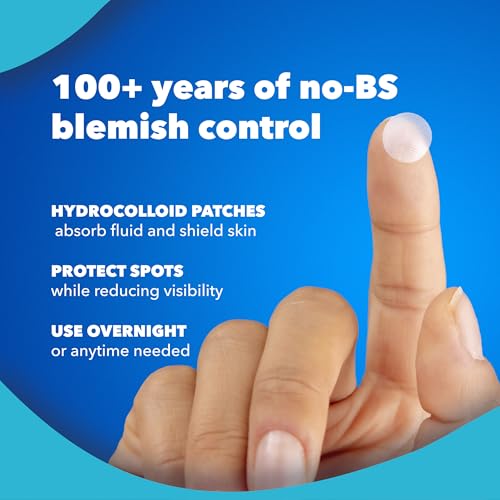 Noxzema Hydrocolloid Pimple Patches with Niacinamide & Tea Tree, 30 Count