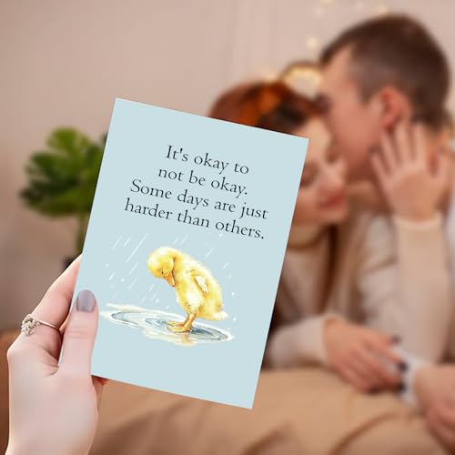 Heartwarming Encouragement Card - It's Okay to Not Be Okay