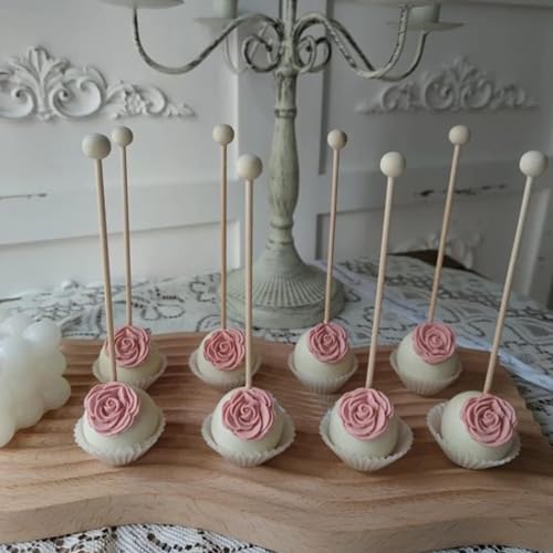 MINFEIDMS Style L Rose Silicone Candy & Fondant Mold - Mini Flower Design
