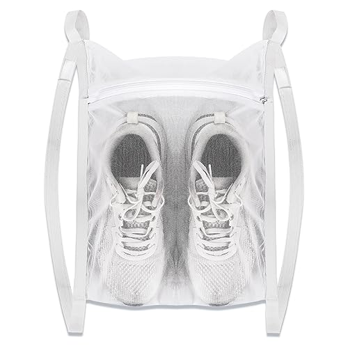 Mozeat Lens Large Honeycomb Mesh Laundry Bag for Sneakers