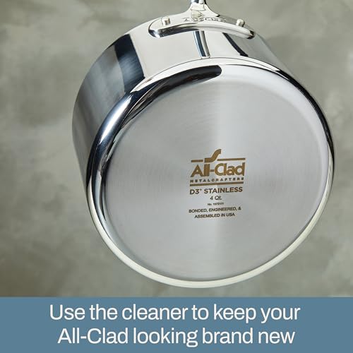 All-Clad Stainless Steel & Aluminum Cookware Cleaner Powder, 12 Ounce
