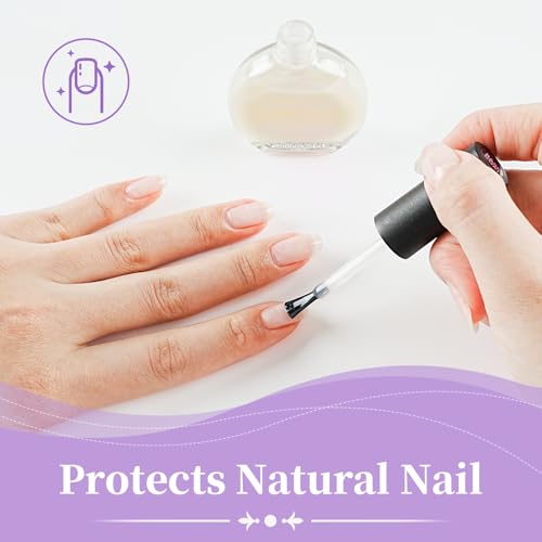 OpenLive 16.5ml Base Coat Nail Polish - Quick Dry Strengthening Formula
