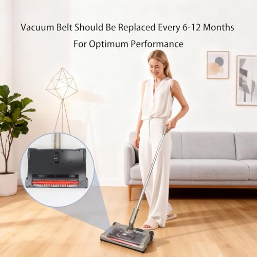 Replacement Vacuum Belt for Bissell 28806 Perfect Sweep Turbo (Pack of 2)