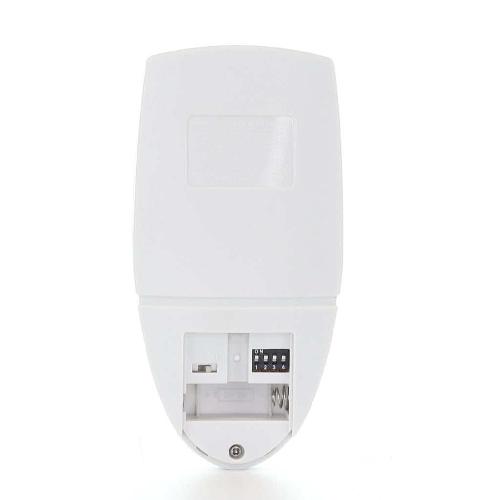 Anderic RRTR171B Ceiling Fan Remote Control Replacement for Home Decorators TR171B & Hampton Bay UC7222T434 Fans – Works with MR77A Receiver – Fan Speed, Reverse & Light Dimmer, Not Universal – White