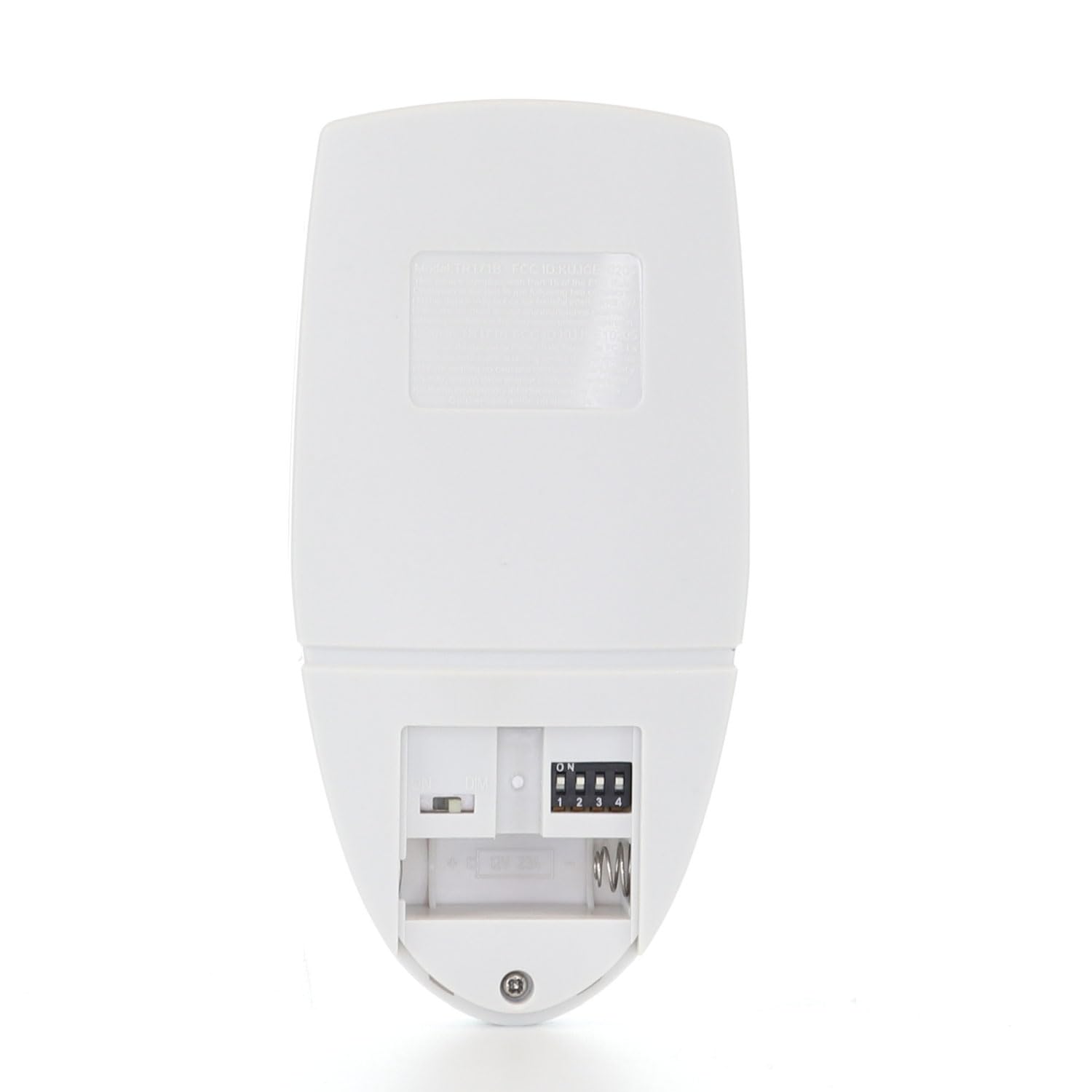 Anderic RRTR171B Ceiling Fan Remote Control Replacement for Home Decorators TR171B & Hampton Bay UC7222T434 Fans – Works with MR77A Receiver – Fan Speed, Reverse & Light Dimmer, Not Universal – White