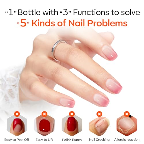 Modelones 3-in-1 Nail Dehydrator and Primer with Vitamin A E & Keratin