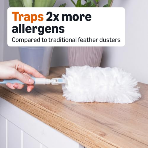 Amazon Basics 360° Duster Refill Pack - 11 Heavy Duty Microfiber Plumes