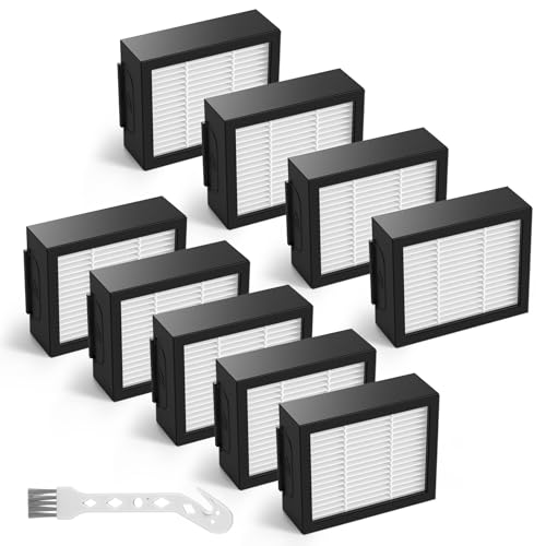 Lacvik 9-Pack Replacement Filters for iRobot Roomba i, e, j Series