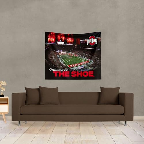 NORTHWEST NCAA Ohio State Buckeyes Wall Hanging Tapestry, 34" x 40", The Shoe