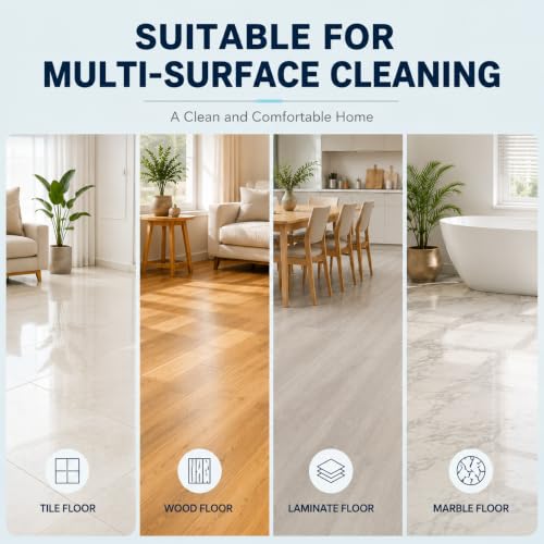 100pcs Floor Cleaning Tablets - Multi-Effect Surface Cleaner Sheets for Hardwood, Tile & Marble