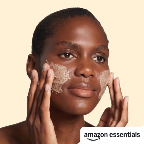Amazon Essentials Exfoliating Apricot Face Scrub, 6 fl oz