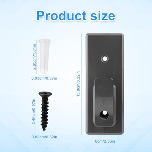 Vacuum Attachment Holder Wall Mount for Shark Vacuums - Durable ABS