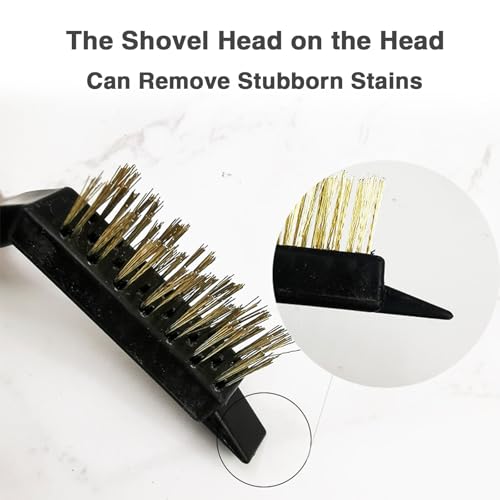 7-Pack Ergonomic Cleaning Brush Set for Rust, Paint & Dirt