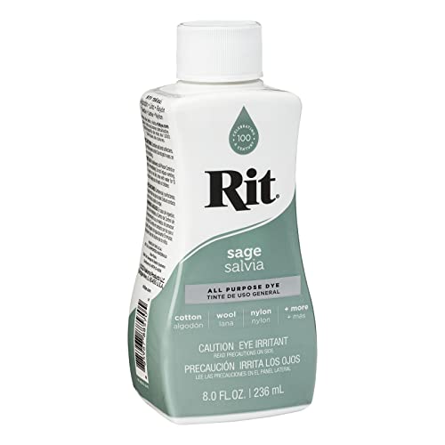 Rit Dye Liquid - 8oz Sage Green Fabric Dye