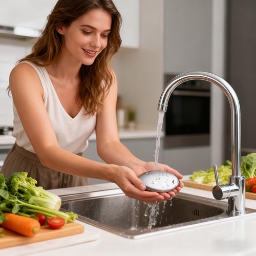 Stainless Steel Soap Bar - Odor Eliminator for Kitchen & Hands