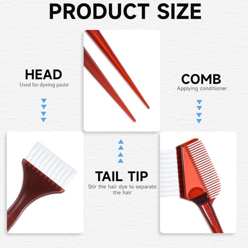 Sliverdew Professional Hair Color Brush Set for Salon and Home DIY Dyeing