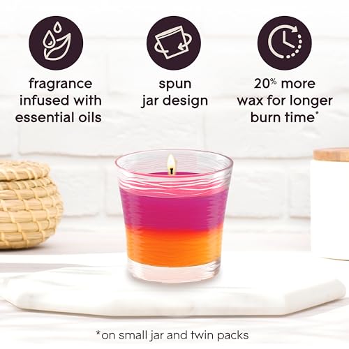 Glade 2-in-1 Scented Candle - Hawaiian Breeze & Vanilla Passion Fruit