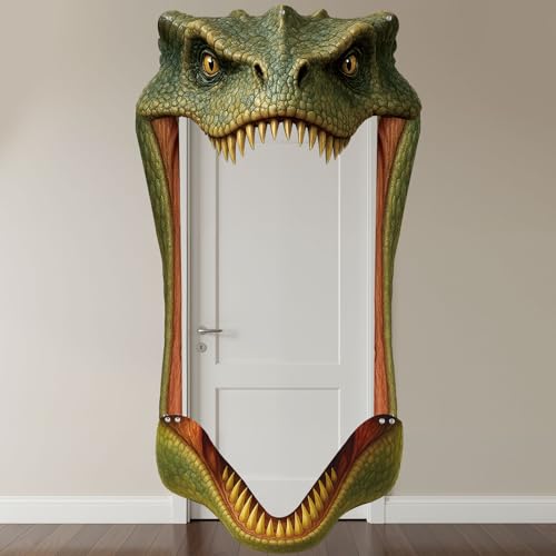 Tiamon Dinosaur Birthday Party Porch Banner & Door Decoration