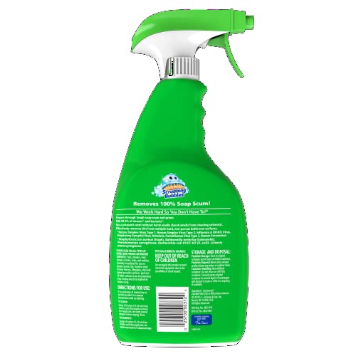 Scrubbing Bubbles Floral Fusion Bathroom Grime Fighter Spray 32oz Pack of 2