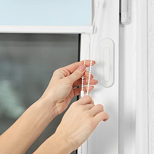 8 Pcs Adhesive Blind Cord Hooks for Window Shades & Blinds, Easy Installation