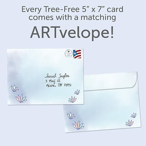 Winter Solstice Greeting Card - 5x7, 100% Recycled, USA Made