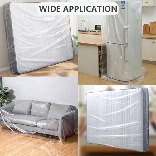 Queen Mattress Storage Bag - Tear-Resistant Plastic Protector